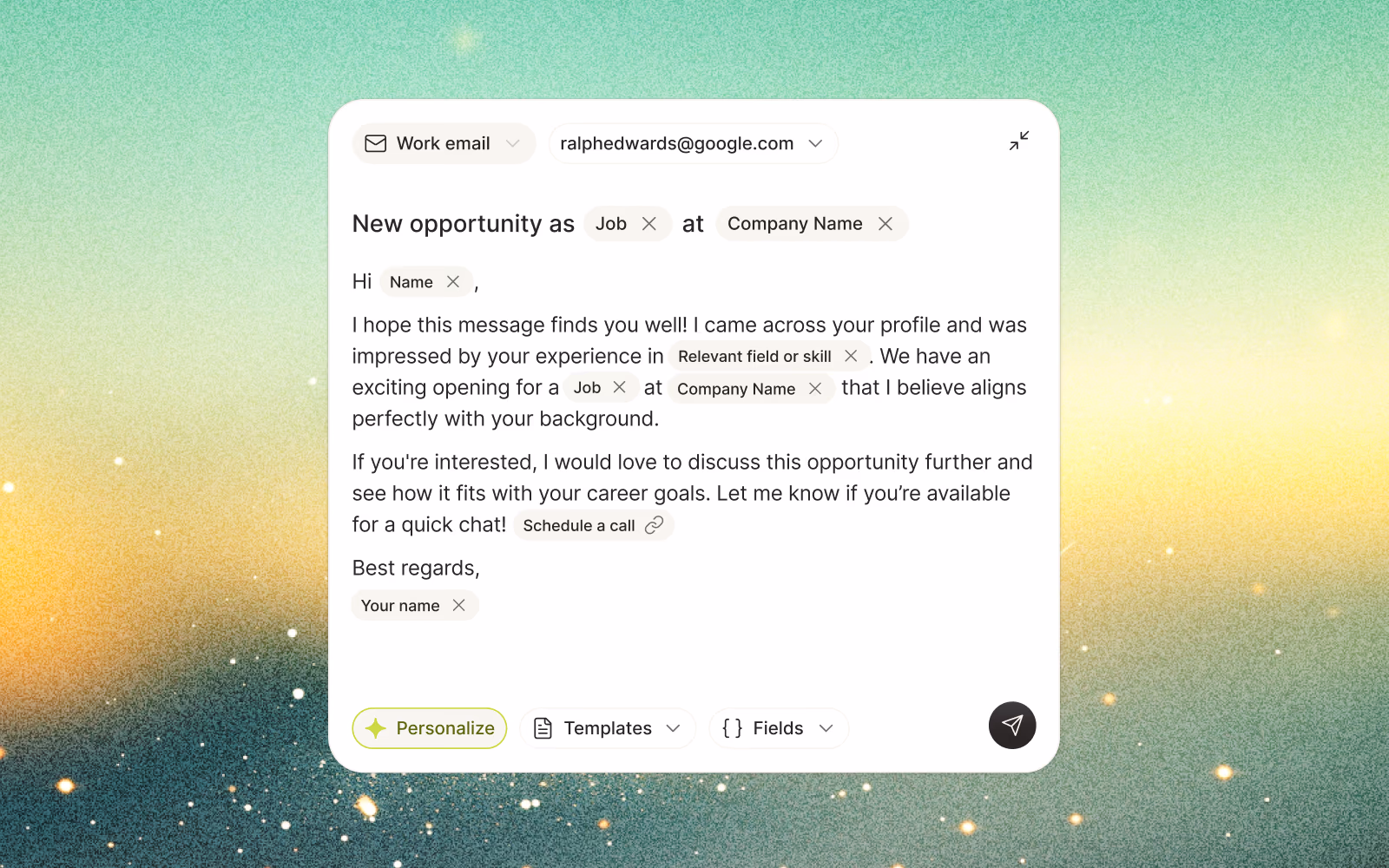 Outreach preview