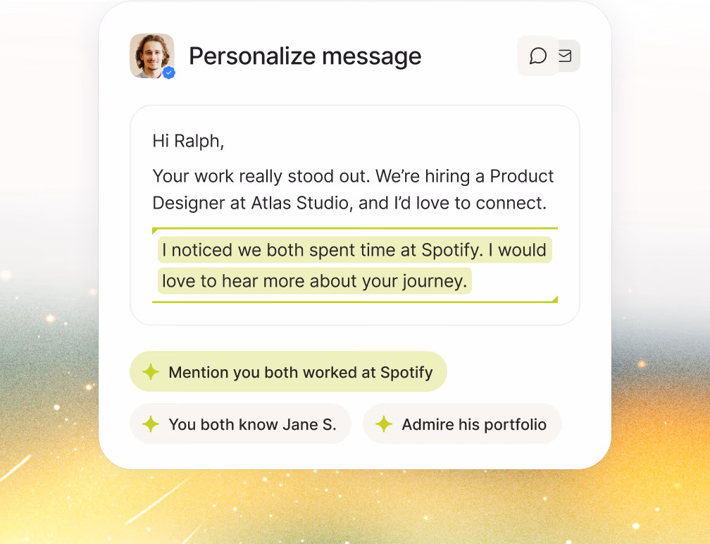 Outreach that reads like you wrote it